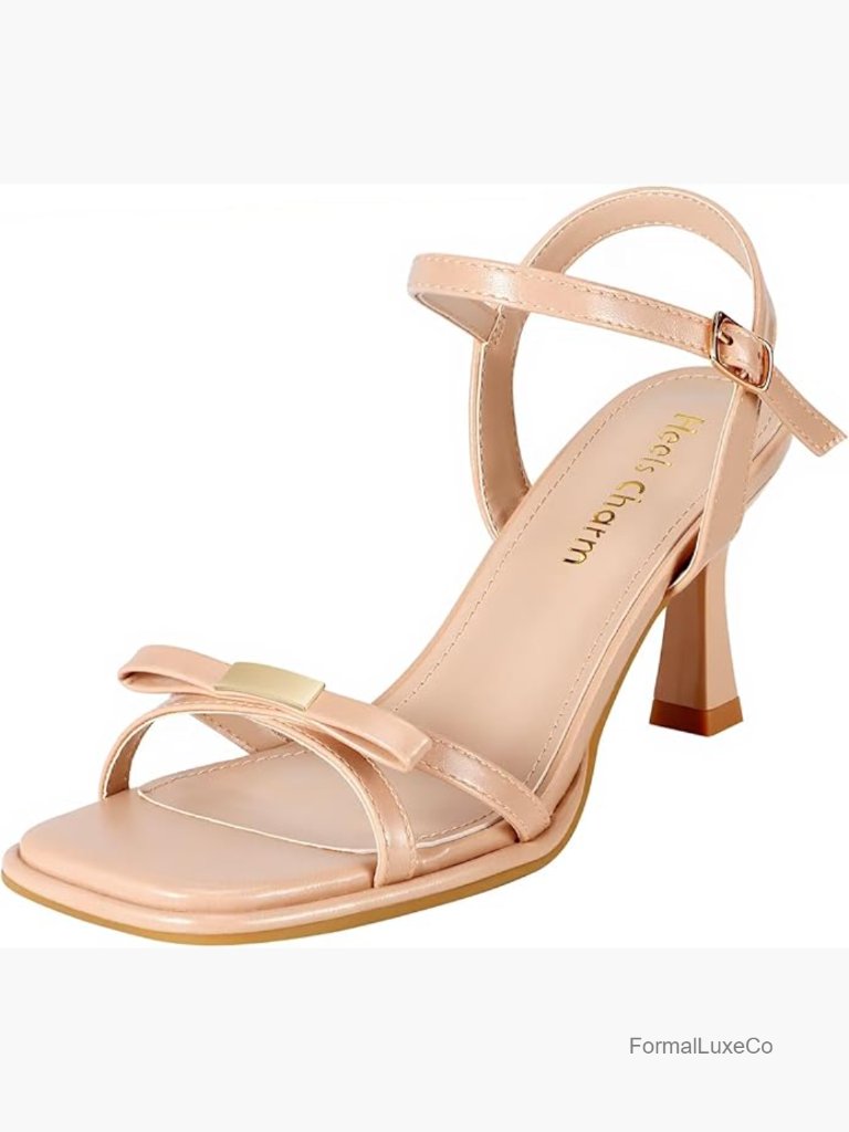 Stiletto Strappy High Heeled Sandals 3.15" Open Toe